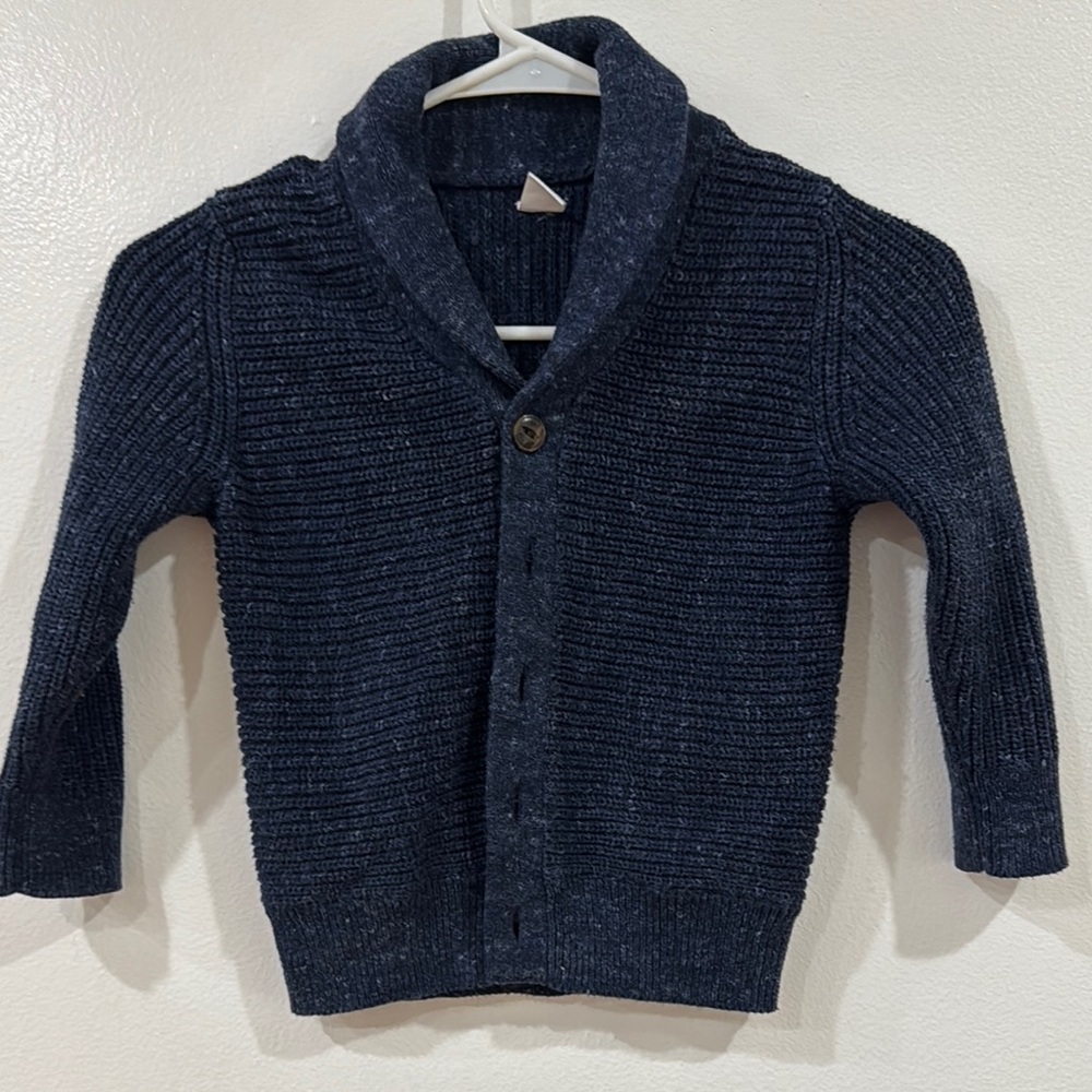 GAP Dark Blue Knit Cardigan